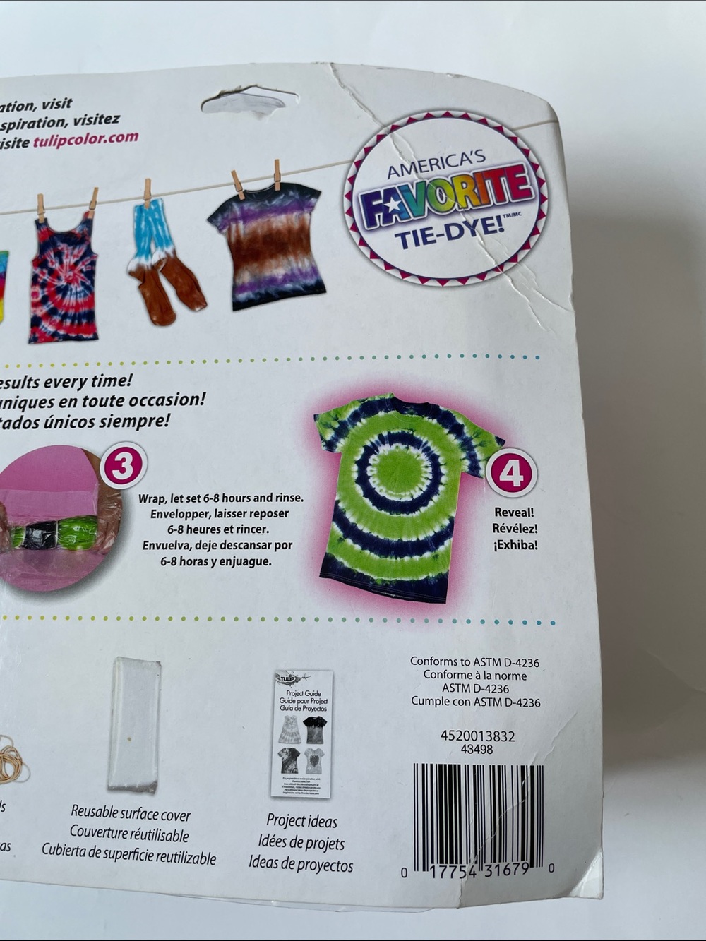 NIB One-Step Tie-Dye Kit – Multi-Color 36-Pack. - Picture 8 of 8